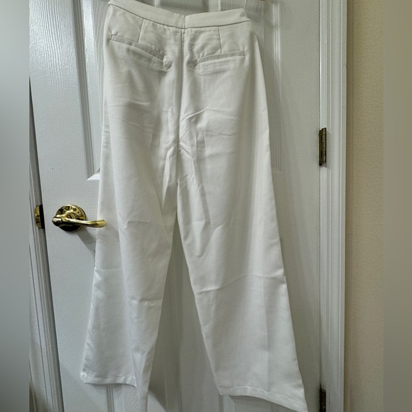 Commence Solid Asymmetrical Straight Leg Pants Set - Picture 6 of 6